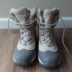 Columbia winter leather boots waterproof 7
